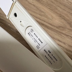 サロニア　ヘアアイロン　動作確認済み　白　の画像