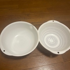 ザルボウル2個セットの画像