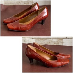 リーガル【22.5㎝】パンプス☆クリーニングお手入れ済6355の画像