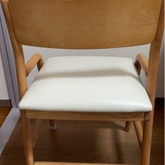 キッズチェア ハイチェア 学習イス  の画像