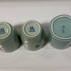 マグカップ、湯呑みブルー系まとめ売りの画像