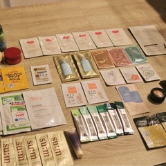 コスメの試供品まとめての画像