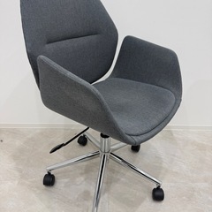 KANADEMONO Modern Design 　デスクチェア　グレイの画像