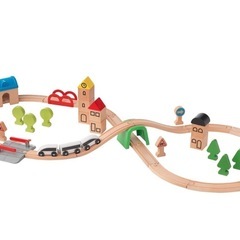 IKEA 木製レール　リラブー　の画像