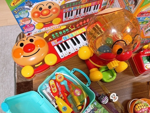 アンパンマン　おもちゃ　パズル　知育　バッグ等　まとめ売り