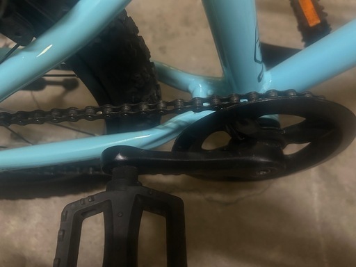子供用自転車　ヨツバサイクル 16インチ　ラムネブルー