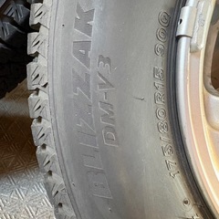 ブリザックDM-V3　175/80/15　2021年製造の画像