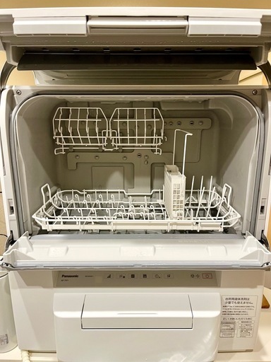 【2022年製】Panasonic 食洗機 NP-TSP1-W 工事不要