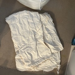 ニトリ　ジュニア布団　掛けカバー　２つセットの画像