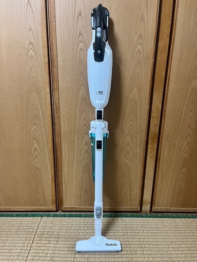 【フルセット】マキタ 18V 充電式クリーナ CL281FDZCW サイクロン付｜純正バッテリー＆充電器｜美品