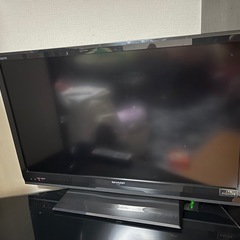 テレビ+テレビ台の画像