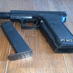 マルゼン　リアルカート式エアコッキングガン　HK   P7M1   現状品の画像