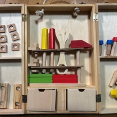 知育玩具　大工セットの画像