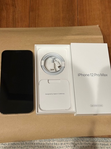 決まりましたiPhone12 pro max 512GB　美品
