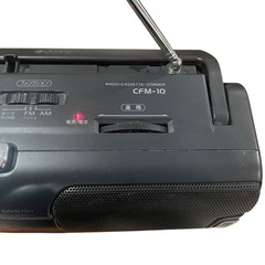 ◇SONY ソニー ラジオ カセットプレイヤー CFM-10 2005年製の画像