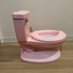 子供用おまる　
ベビートイレの画像