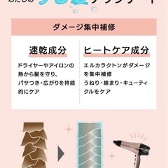 リノン モイストヘアミルク／洗い流さない トリートメント／ダメージケア／速乾⭐️新品未開封の画像