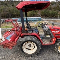ヤンマー　トラクター　Ke-50　4WD 631時間　15馬力　自動水平　キャノピー　の画像
