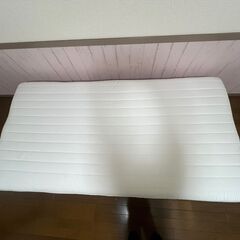 無印良品　脚付きマットレス・シングル　ポケットコイル（洗えるカバー　組立仕様）の画像