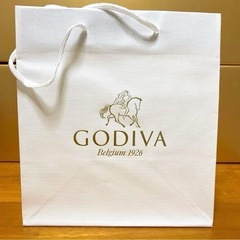 GODIVA 紙袋　10枚の画像