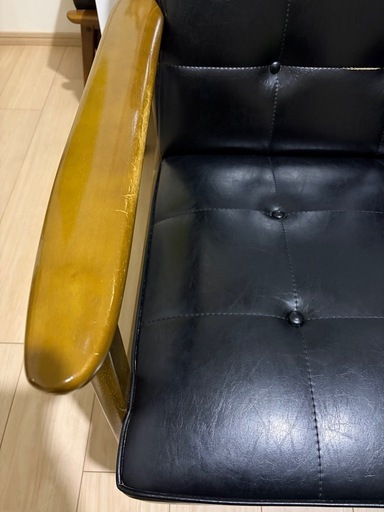 カリモク60  kチェア　2シーター