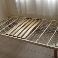 無印良品　シングル　ベッドフレームの画像