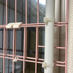 金網3枚　収縮ポール2本の画像