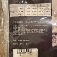 【2/2 19:00〜22:00引取りに来てくださる方限定無料】 Fealuxy ナース服 Mサイズの画像