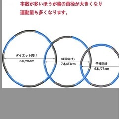 【受け渡し決定】フラフープ の画像