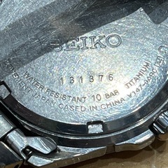 セイコー　ソーラーチタン
の画像