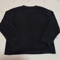 🌈GU 猫 フリース 長袖トップス 150cmの画像