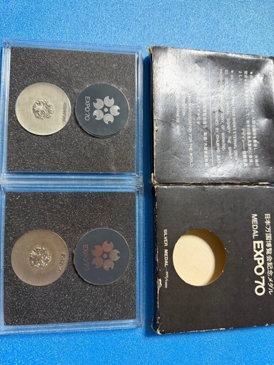 EXPO70 銀メダル2枚セット シルバー925