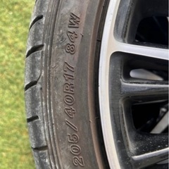 シエンタ170系 タイヤホイール4本セットの画像