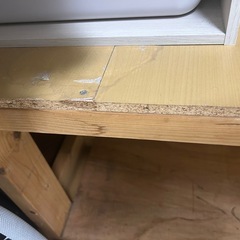 DIY棚(高さ約49cm/幅約1m12.5cm/奥行き約40cm)の画像