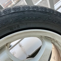 15インチ　アルミホイール　4本　ブリヂストン　DHSの画像