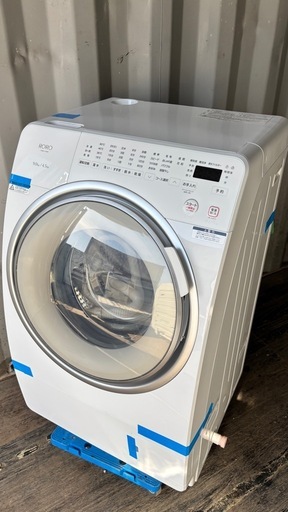 ??④展示品2025年製YAMADA電機??ドラム式洗濯乾燥機RORO YWM-YV90N 設置まで　対応　配達無料??  