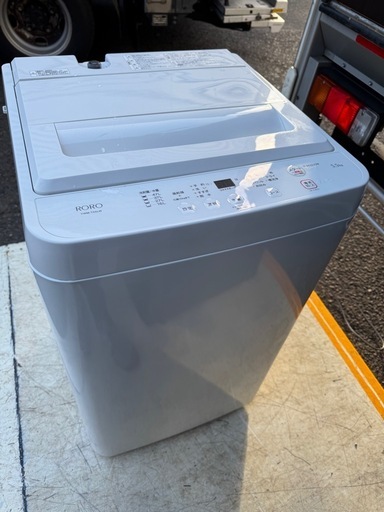 【高年式】RORO 2025年製 5.5kg 単身用 洗濯機
