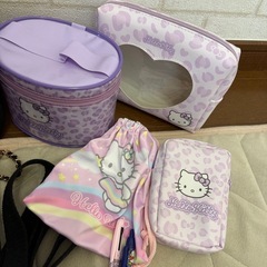 ハンドバッグ　キティーちゃん　日用雑貨　まとめて♡の画像