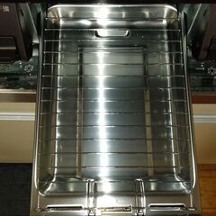 ◆パロマ ガスコンロ 都市ガス用 2口 左強火力 幅59cm 水なし片面焼グリル PA-S46B-L 12A・13Aの画像