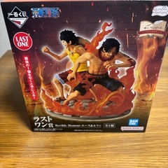 一番くじ　ラストワン賞　エース&ルフィの画像