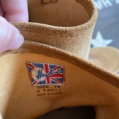 Hawkins スエードエンジニアブーツ size 7E（25~25
. 5cm）の画像