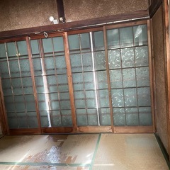 15日まで 昭和　建具　ガラス　色々　窓枠　レトロ　の画像