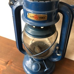 ★ブルー　ランタン　提灯　角灯らんたん★の画像