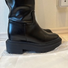 GU ボリュームソールジョッキーロングブーツの画像