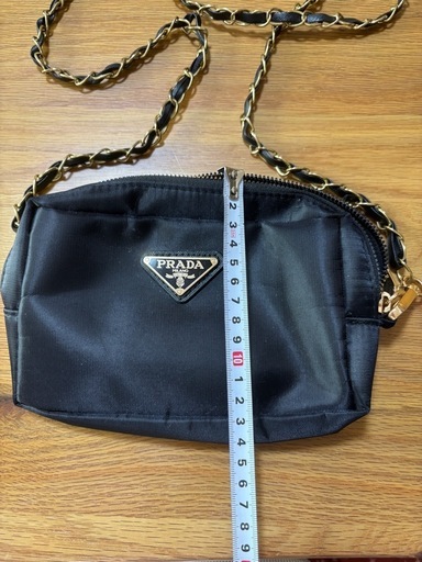 PRADA プラダ ノベルティ ポーチ ショルダーバック ブラック