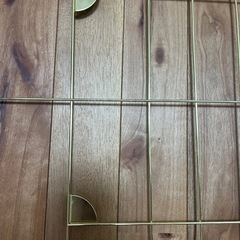 【IKEA】KORSMON/コルスモン メモボード クリップなし ゴールドカラーの画像