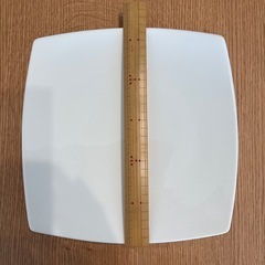 プレート(大)四角&丸　2枚セットの画像