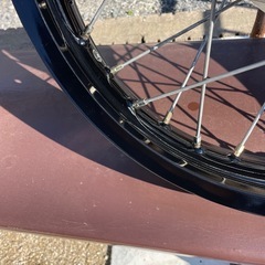 TW200 2JL 純正フロントホイール ドラム用 ヤマハの画像