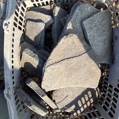 和風　鉄平石の画像