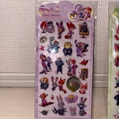 ズートピア⭐︎立体シールの画像